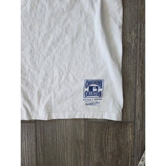 Los Angeles Dodgers Mitchell & Ness T Shirt Size XLarge Brooklyn Throwback. EUC - Picture 5 of 5